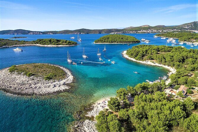Private Tour of Red rocks, Pakleni Islands and Hvar's Southern Beaches - Why this private Hvar cruise fits small groups so well