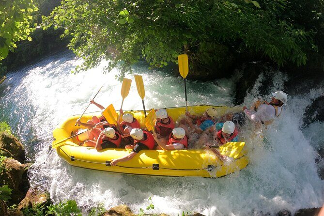 Rafting Cetina River Half Day Trip - On the water: Cetina River canyon views with class 2-3 rapids