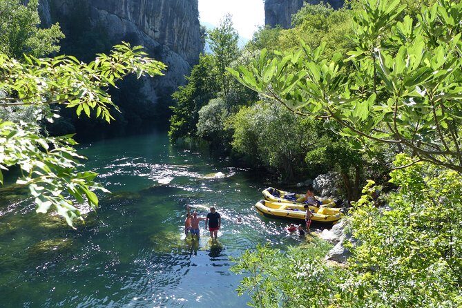 Rafting Experience in the Canyon of the River Cetina - Meeting at Luka Rafting and the Split Transfer Choice