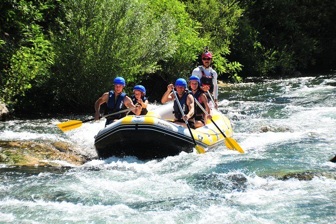 Rafting on Cetina River Departure from Split or Blato na Cetini village - On the Water: Quiet Glides, Small Rapids, and River Jumps