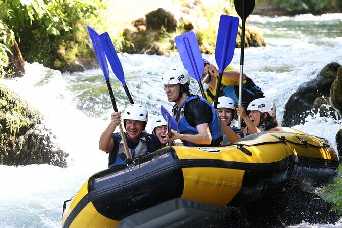 River Rafting from Split- Cliff Jumping- Cave Visit - The 6-hour plan: about 3 hours on the water