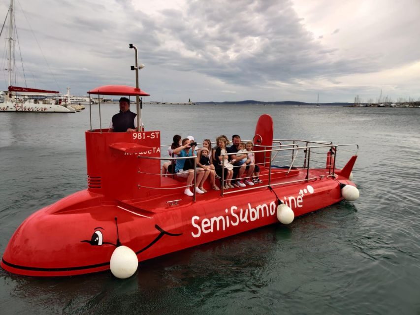 Split: 45-minute Semi-Submersible Submarine Trip - Where You Start at Riva and How the 45 Minutes Play Out