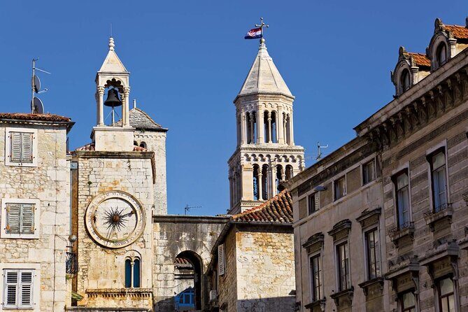 Split and Trogir Half Day Tour from Split (with port pickup) - Stop 1: Palazzo di Diocleziano and the Roman backbone of Split