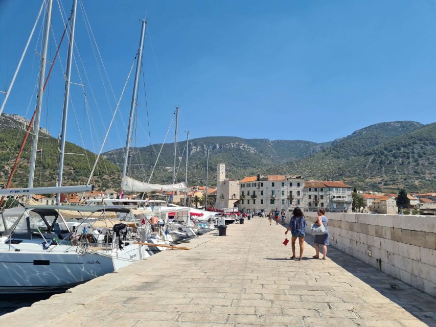 Split: Bisevo, Vis, and Hvar Boat Tour with Snorkel Stops - Pakleni Islands cruise: panoramic sea views without rushing