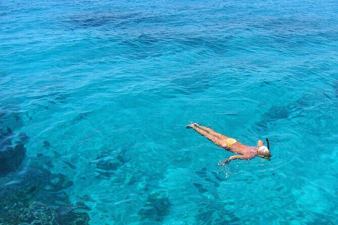 Split: Blue Lagoon & 3 Islands Speedboat Tour - Small group - Blue Lagoon on Drvenik Veli: snorkeling time that feels just right