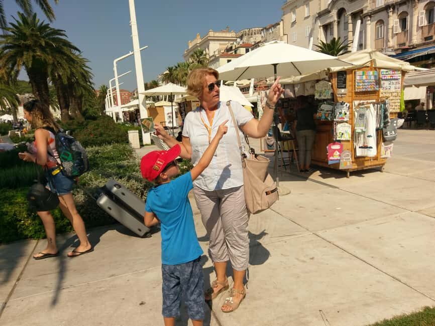 Split: city center private walking tour 2 h - Split’s Roman core in 2 hours: palace walls, markets, and photo stops