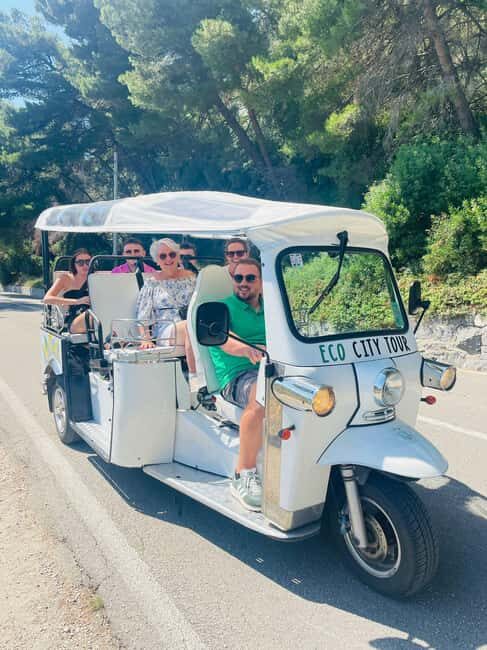Split: City Highlights Electric Tuk-Tuk Tour - Marjan Hill views: coastline drama without the long climb