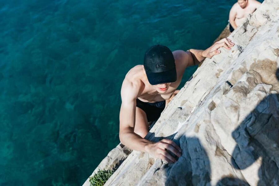 Split: Cliff Jumping & Deep Water Solo Tour - The Adrenaline Recipe: Warming Up, Then Getting Higher