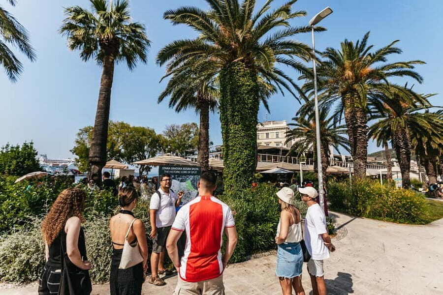 Split: Diocletian Palace & Old Town Guided Walking Tour - Meeting at Apodos and Getting Oriented in Split’s Best Opening Minute