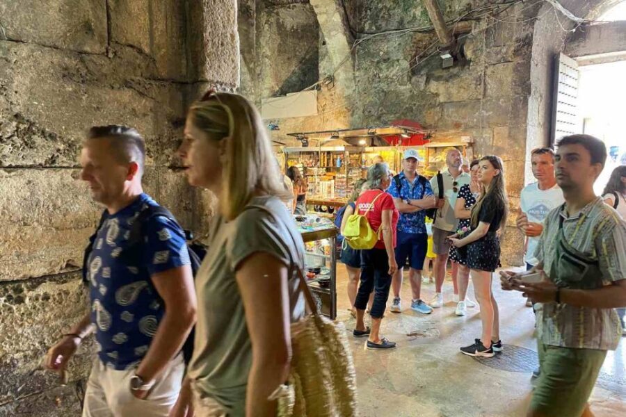 Split: Diocletian Palace & Old Town Guided Walking Tour - Split Old Town Stops: Benedictine Corners, Town Hall, and Fruit Square