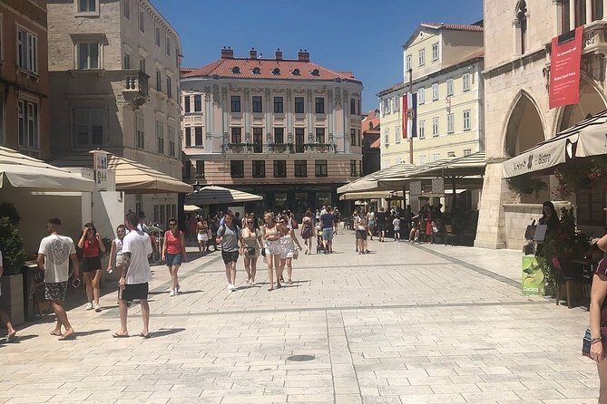 Split History and Gastro Small-Group Tour with Food and Drinks - Marmontova Ulica: Gelato on a Fish-Market Street
