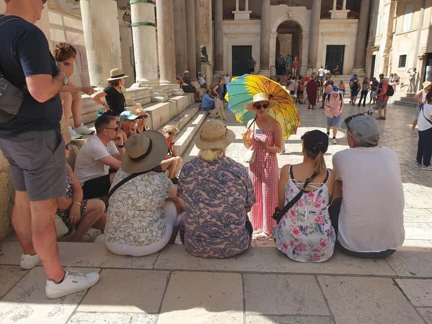 Split: History and Heritage Walking Tour - Finding your group at Peristil Square (the easy way)