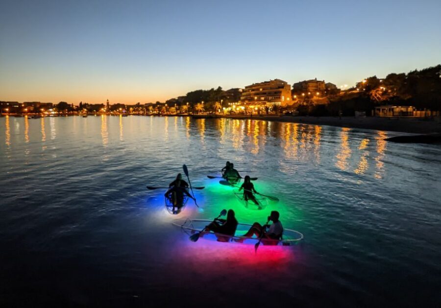 Split: Illuminated Evening Guided Kayaking Tour - What You’re Really Paying For With This $56 Price