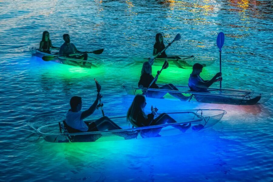 Split: Illuminated Evening Guided Kayaking Tour - Back to the Sea: Bay Lights and Split From the Water