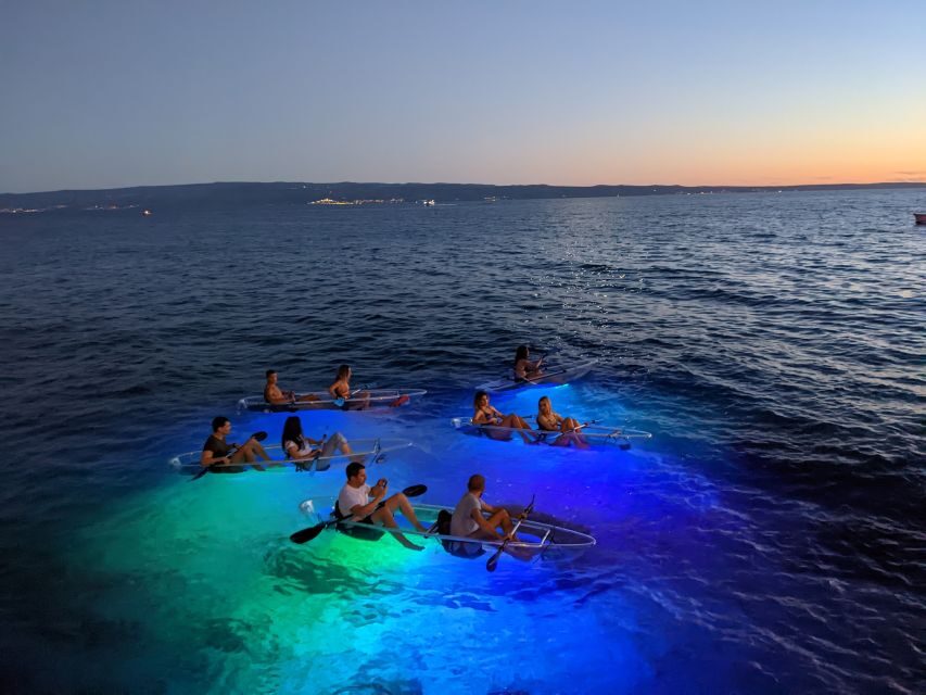 Split: Illuminated Evening Guided Kayaking Tour - The Final Beach Moment: Starry Sky + Seabed Time