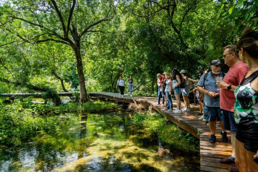 Split: Krka National Park Day Trip with Boat Ride & Swimming - Getting There: Air-Conditioned Comfort and Early Structure
