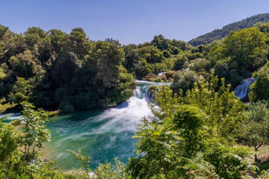 Split: Krka Waterfalls With Boat Cruise, Wine and Olive Oil - Europe’s first hydroelectric power station: the science-meets-nature angle