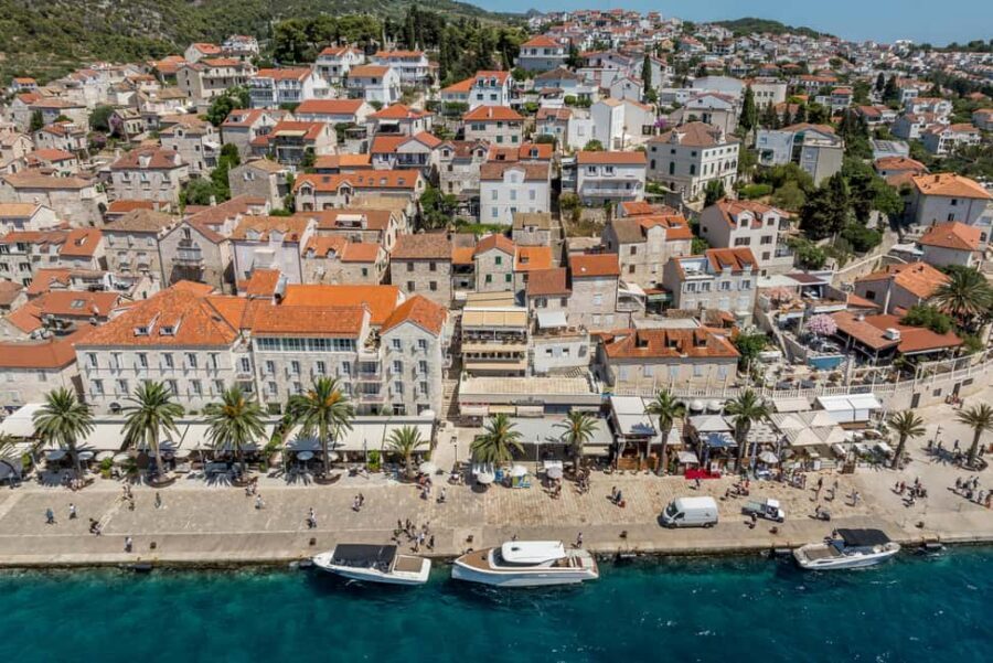 Split or Trogir: Blue Cave, Vis, and Hvar Speedboat Day Trip - Hvar City: Two Hours That Can Be a Fortress View Day