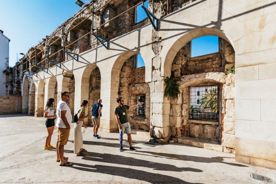 Split: Private Walking Tour with Diocletian's Palace - Golden Gate, Gregory of Nin, and the medieval Split you can spot fast