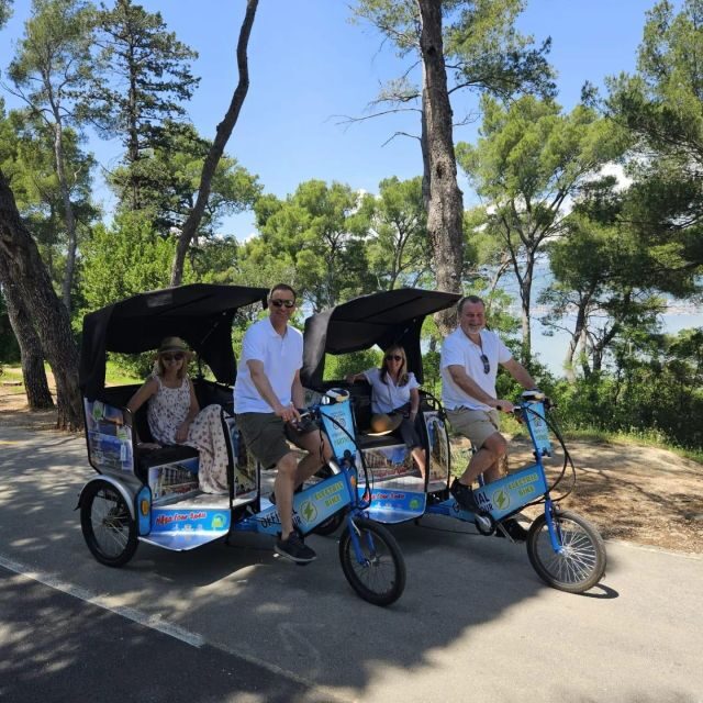 Split Tour in Private Electric Rickshaw - Republic Square and the Croatian National Theatre outside shots