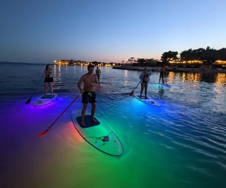 Split: Transparent SUP night Glow tour - Transparent SUP glow: what makes it different in Split