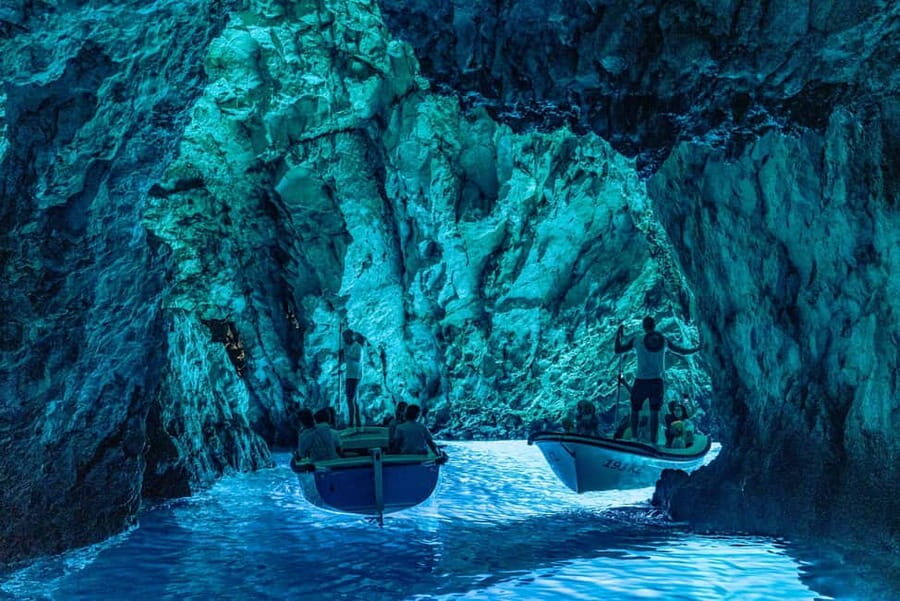 Split/Trogir: Blue Cave, Mamma Mia, Hvar and 5 Island Tour - Key highlights to look for