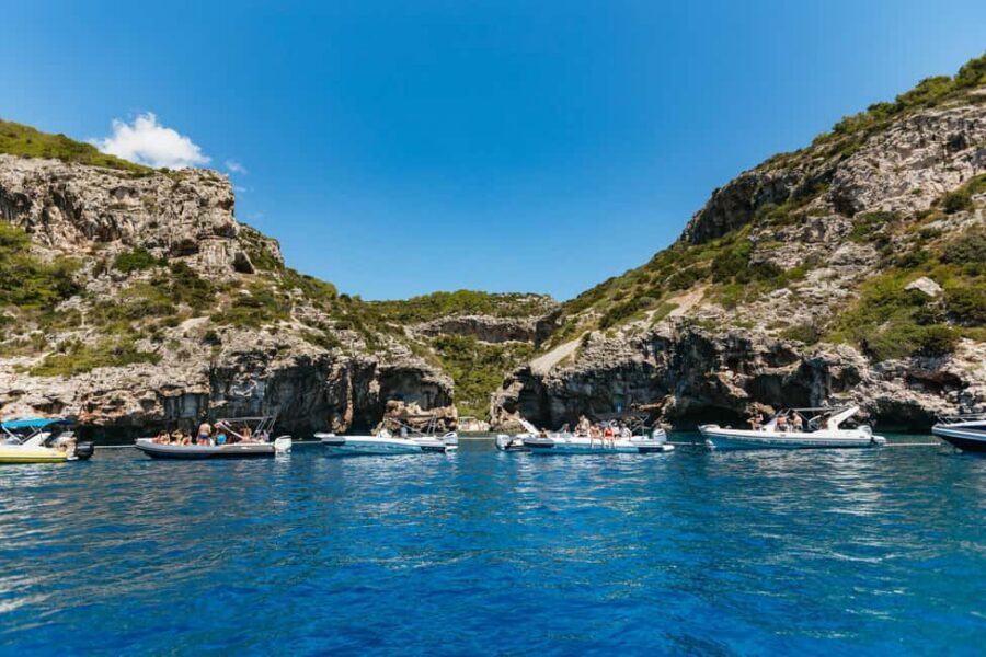 Split/Trogir: Blue Cave, Mamma Mia, Hvar and 5 Island Tour - Hvar and the Pakleni Islands: town time, fortress views, and where the day ends