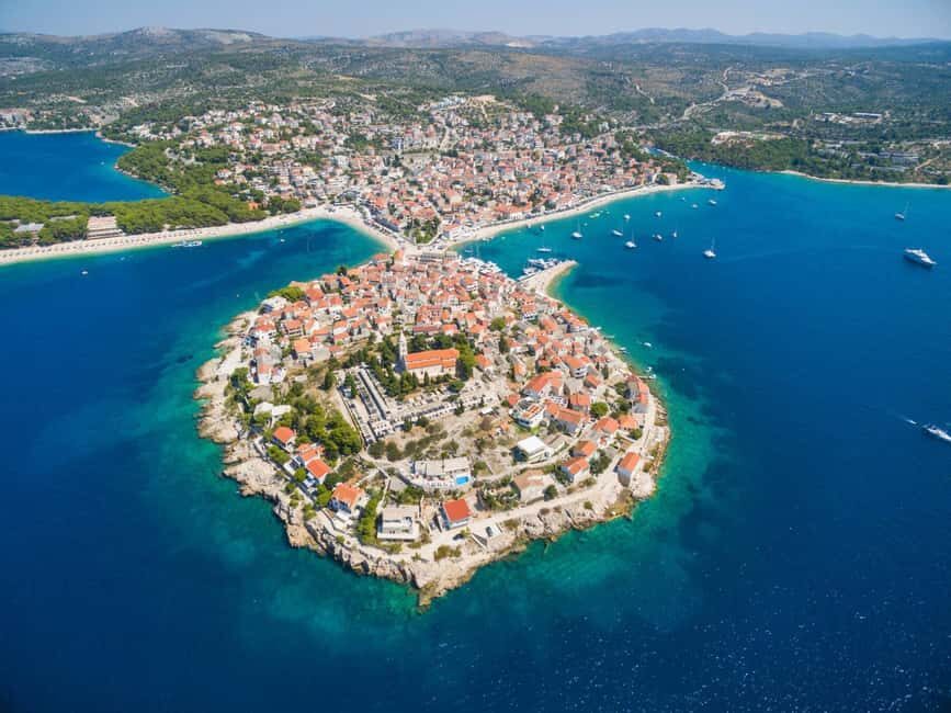 Split & Trogir: Krka Waterfalls & Swimming in Primošten - Getting There by Bus: Coast Views to Hinterland Vibes