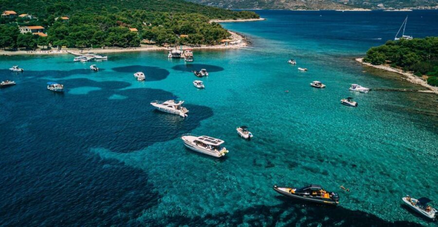 Split & Trogir: Private Blue Lagoon & Wine Tasting Boat Tour - Private Speedboat Style: Small Group, Real Breathing Room
