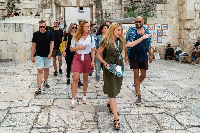 Storytelling World War II in Split Tour - Meeting Ina Nikolic at Split Riva and Starting with the War’s Spark