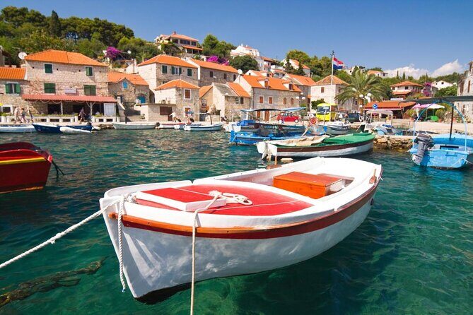 Trogir,Blue Lagoon and Šolta island full day Private Boat Tour - Key things to know before you go