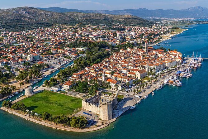 Trogir,Blue Lagoon and Šolta island full day Private Boat Tour - On-board comfort: wind jackets, bottled water, safety gear, and gear that saves time