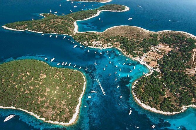 Trogir,Blue Lagoon and Šolta island full day Private Boat Tour - Krknjaši Blue Lagoon: the swim stop where snorkelling makes sense