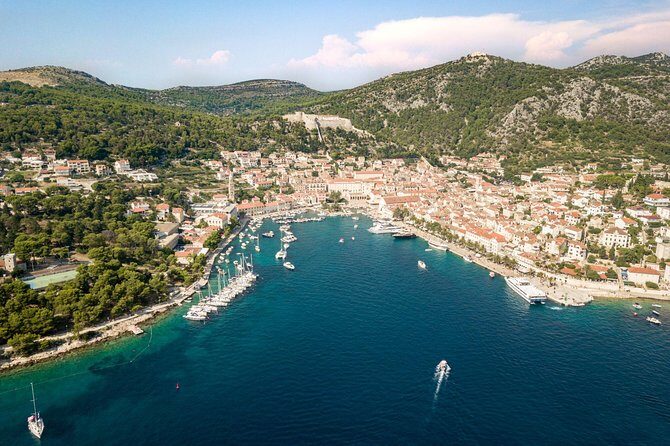 Unique Blue Cave and 5 islands tour from Trogir and Split - Hvar Town: sightseeing time and time for lunch