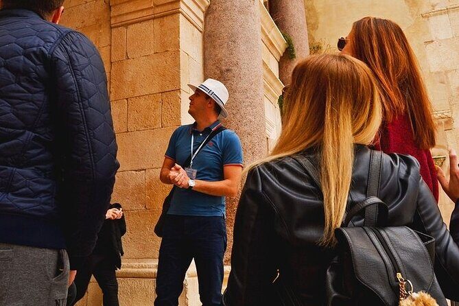 Walking Tour of Split with a 'Magister' of History - Riva Harbor: the southern wall view that makes Diocletian click
